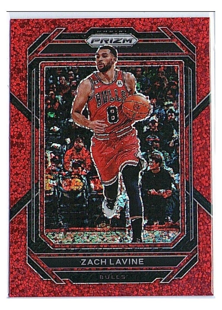 2022-23 Panini Prizm Base Set Zach LaVine #92 card