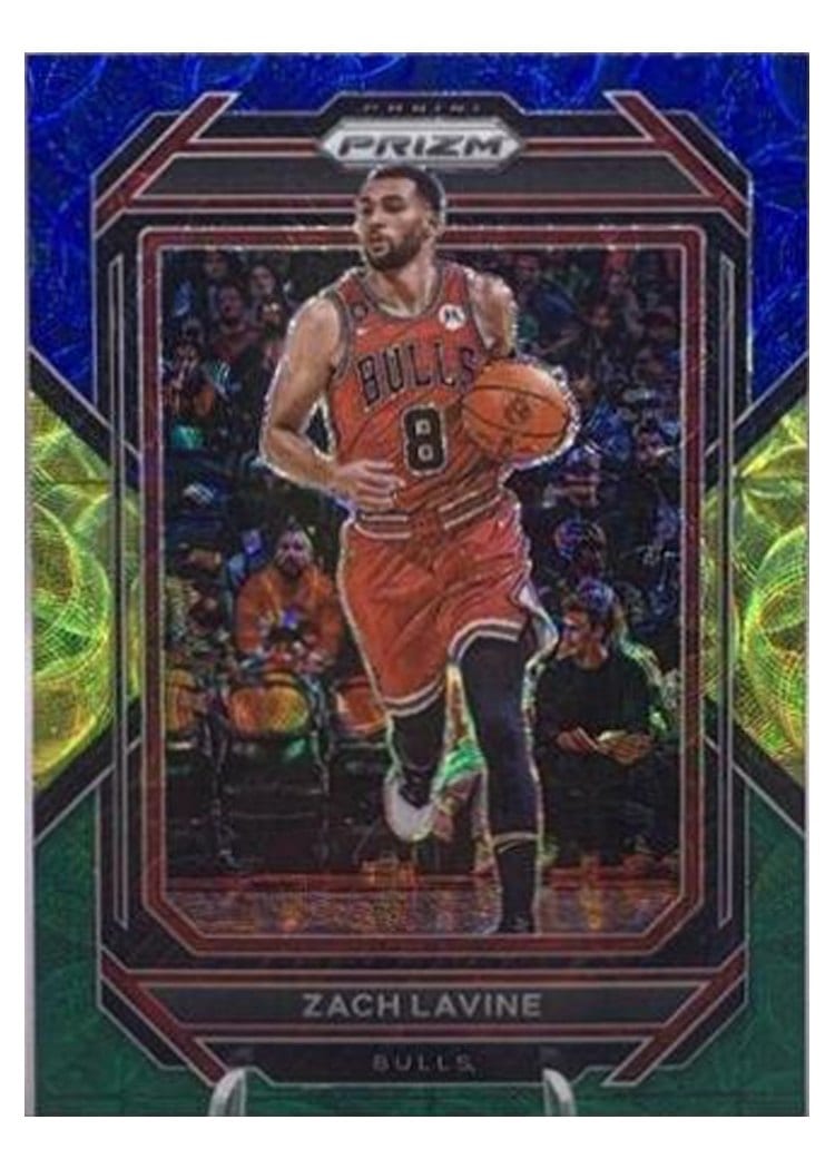 2022-23 Panini Prizm Base Set Zach LaVine #92 card