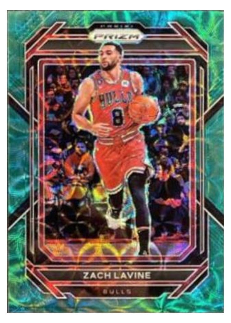 2022-23 Panini Prizm Base Set Zach LaVine #92 card
