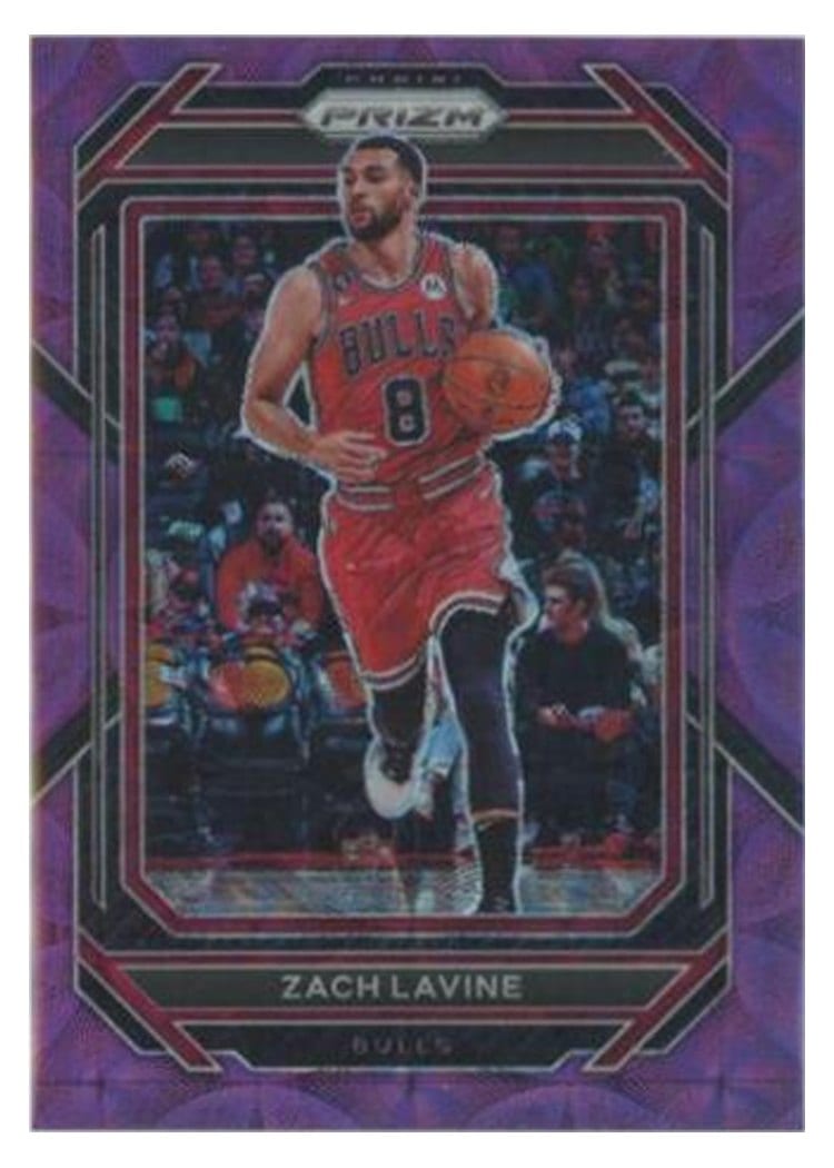 2022-23 Panini Prizm Base Set Zach LaVine #92 card