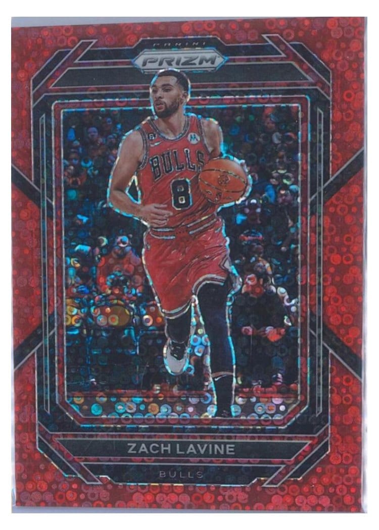2022-23 Panini Prizm Base Set Zach LaVine #92 card