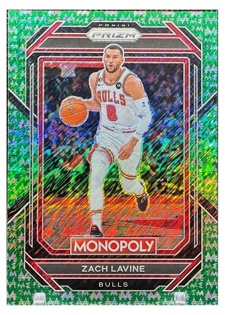 2022-23 Panini Prizm Base Set Zach LaVine #92 card