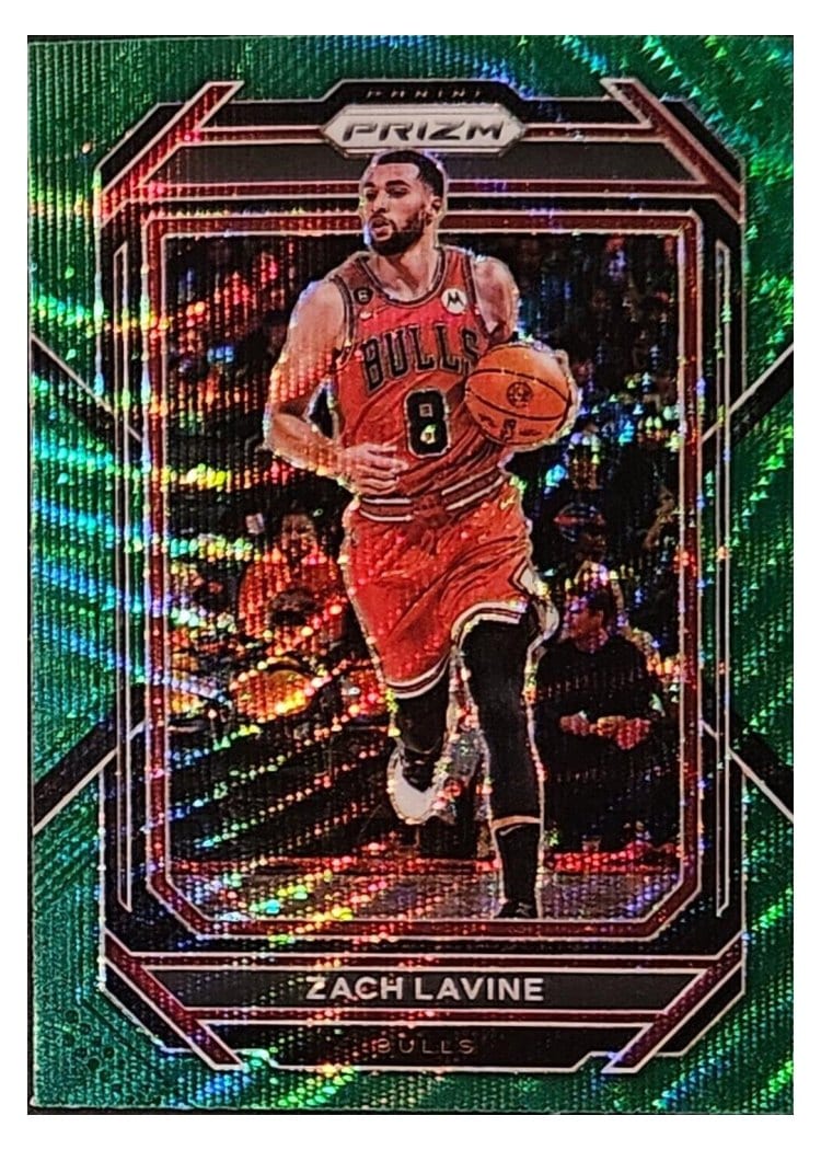 2022-23 Panini Prizm Base Set Zach LaVine #92 card