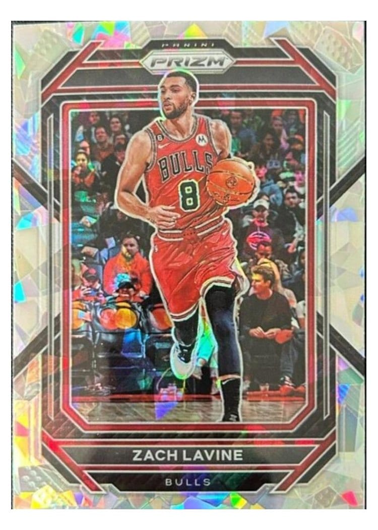 2022-23 Panini Prizm Base Set Zach LaVine #92 card