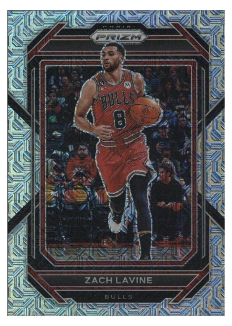 2022-23 Panini Prizm Base Set Zach LaVine #92 card
