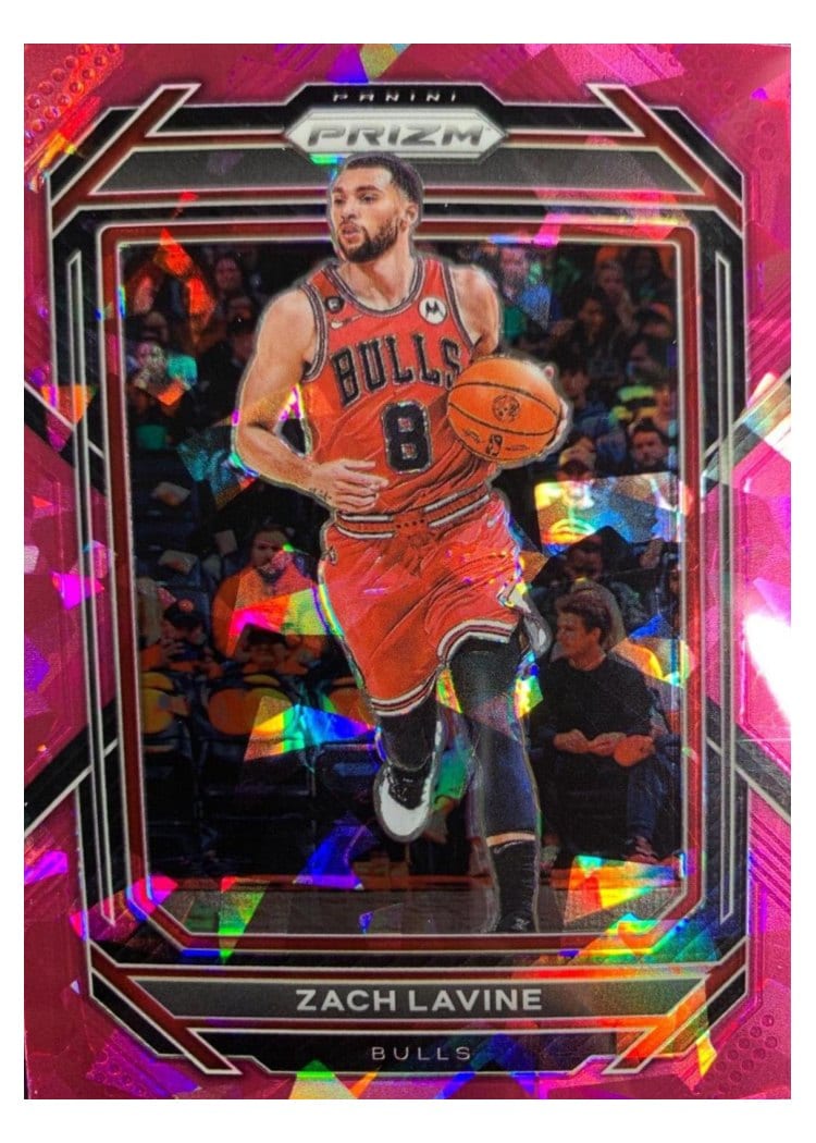 2022-23 Panini Prizm Base Set Zach LaVine #92 card