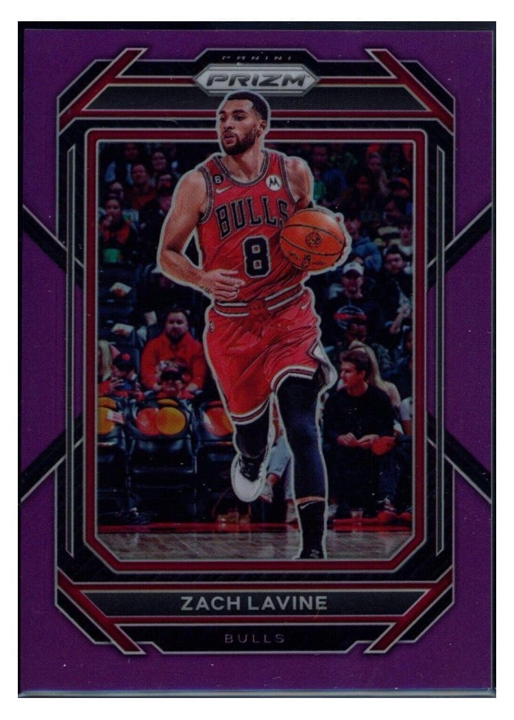 2022-23 Panini Prizm Base Set Zach LaVine #92 card