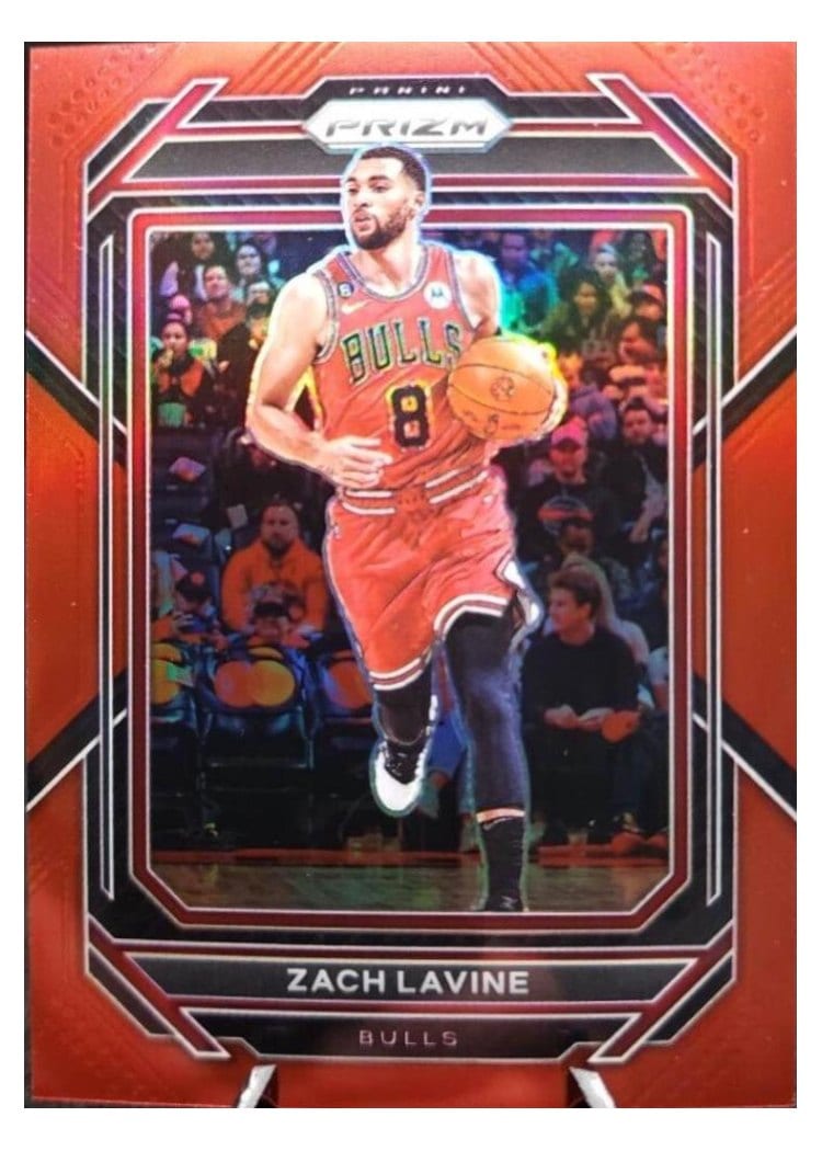 2022-23 Panini Prizm Base Set Zach LaVine #92 card