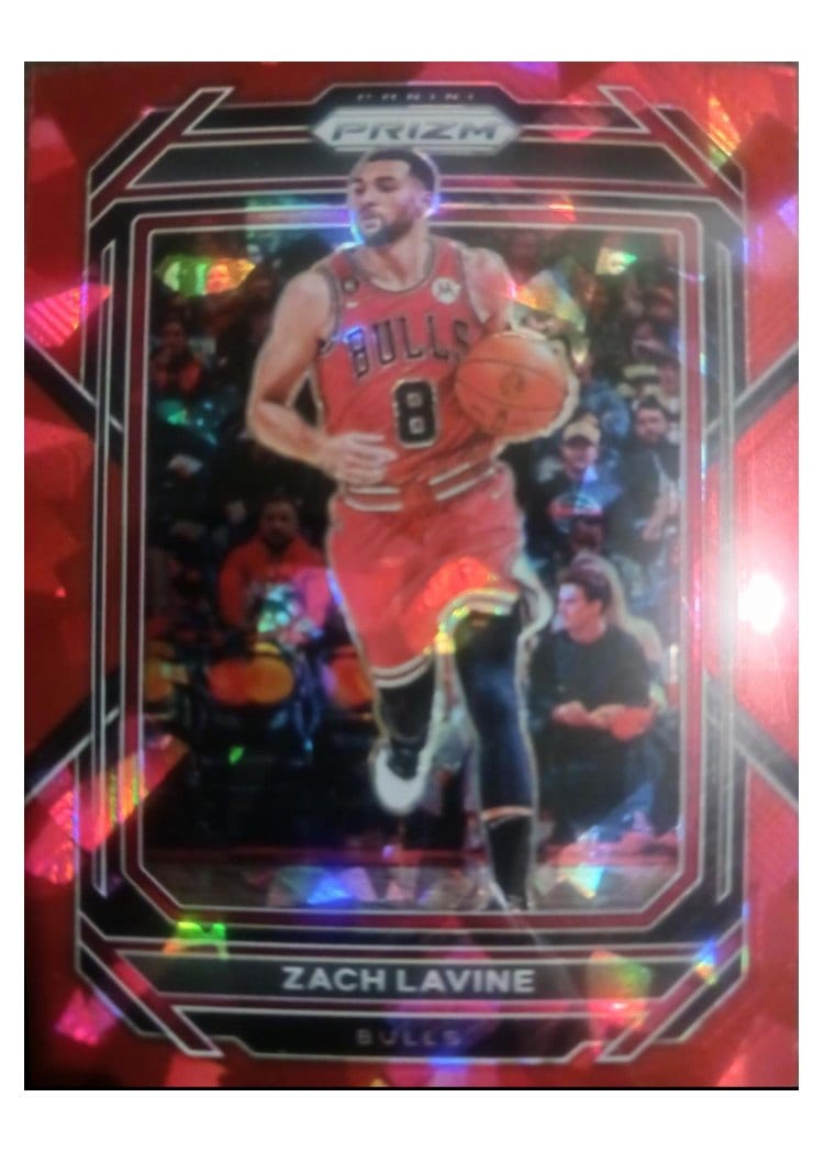2022-23 Panini Prizm Base Set Zach LaVine #92 card