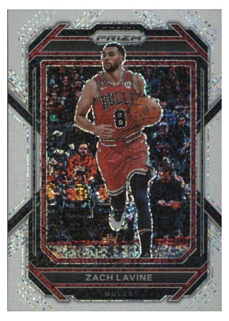2022-23 Panini Prizm Base Set Zach LaVine #92 card