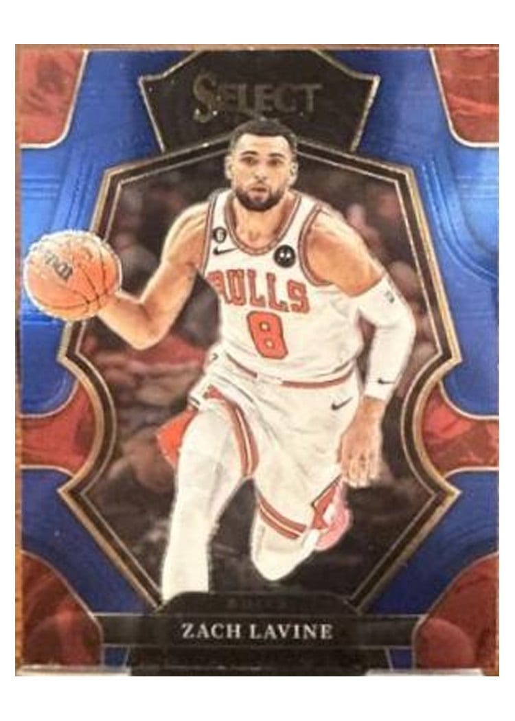 2022-23 Panini Select Base Set Zach LaVine #134 card