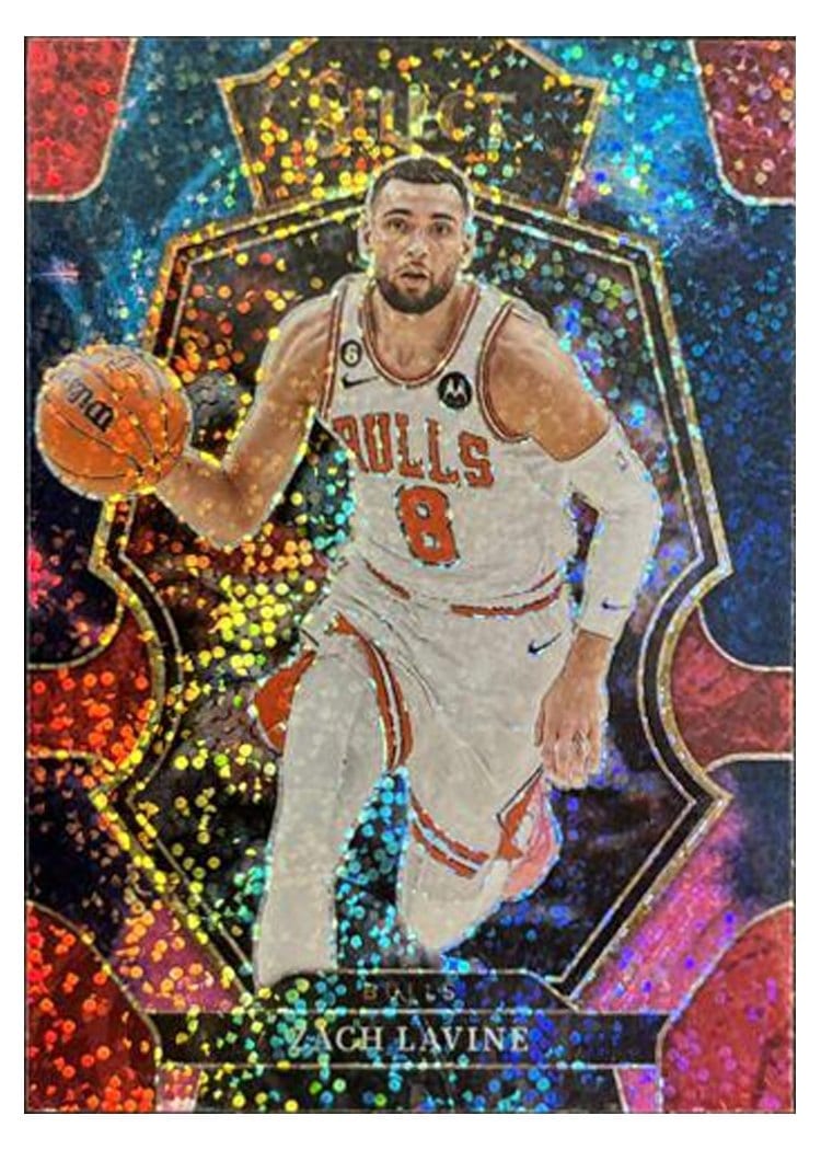2022-23 Panini Select Base Set Zach LaVine #134 card