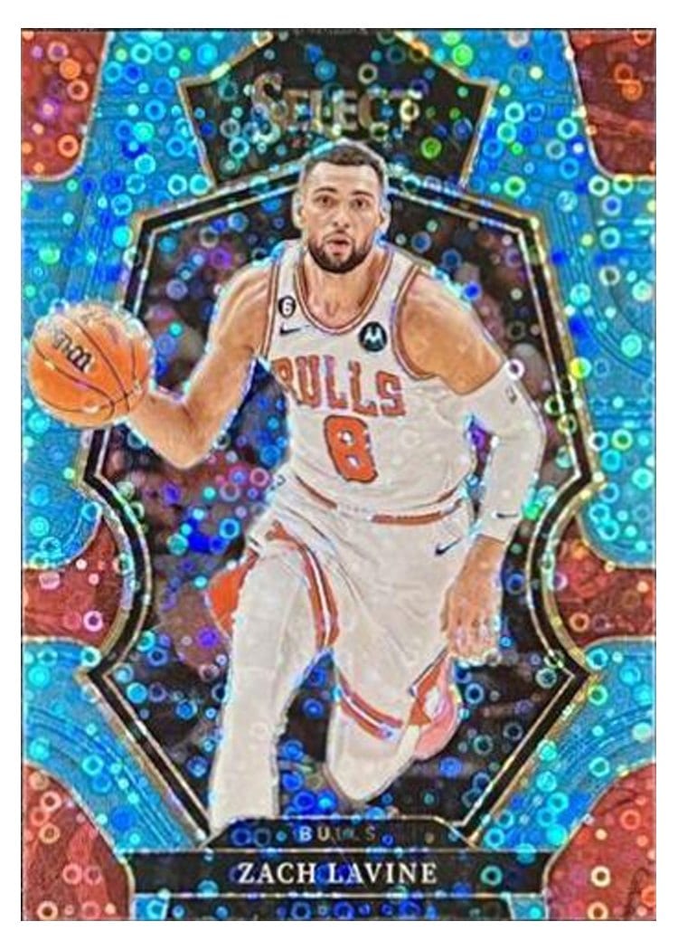 2022-23 Panini Select Base Set Zach LaVine #134 card