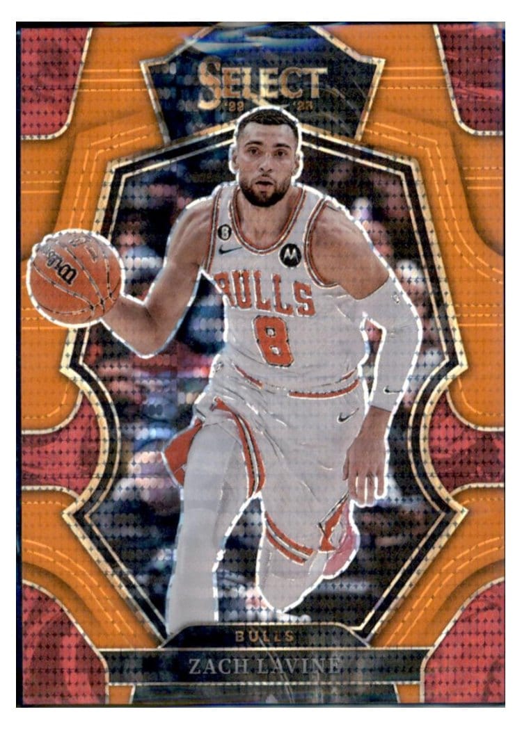 2022-23 Panini Select Base Set Zach LaVine #134 card