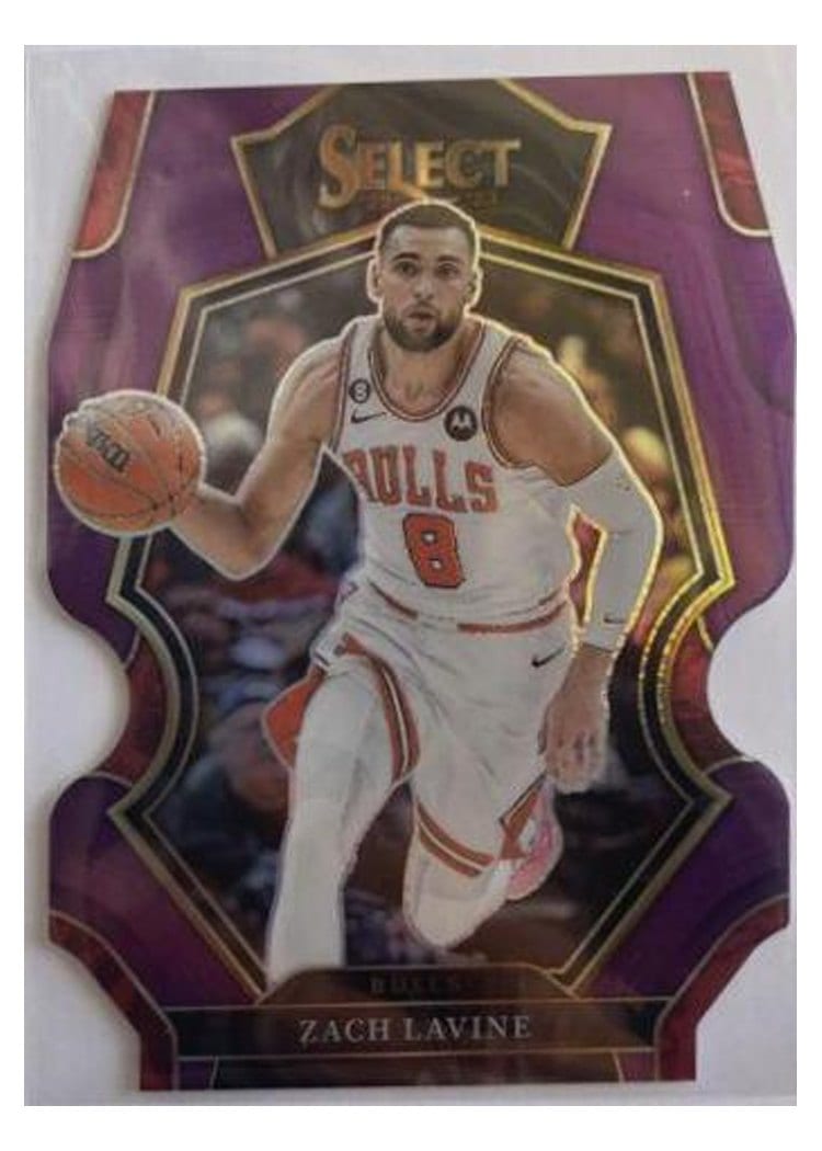 2022-23 Panini Select Base Set Zach LaVine #134 card