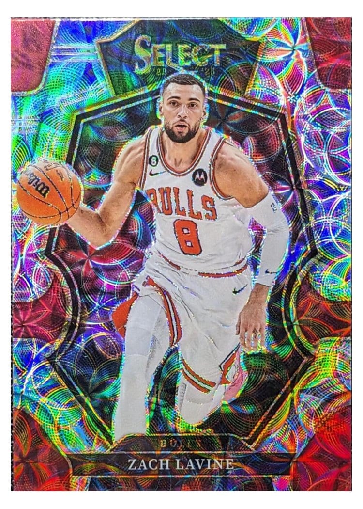 2022-23 Panini Select Base Set Zach LaVine #134 card