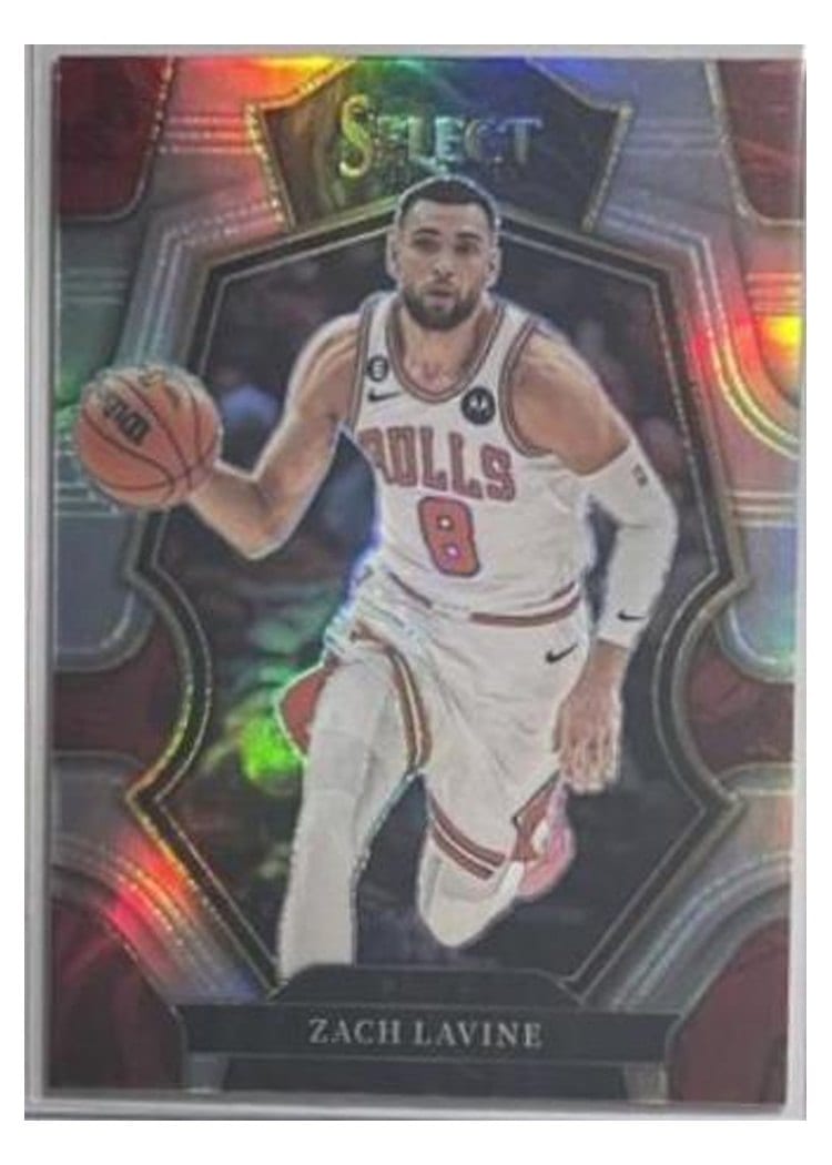 2022-23 Panini Select Base Set Zach LaVine #134 card