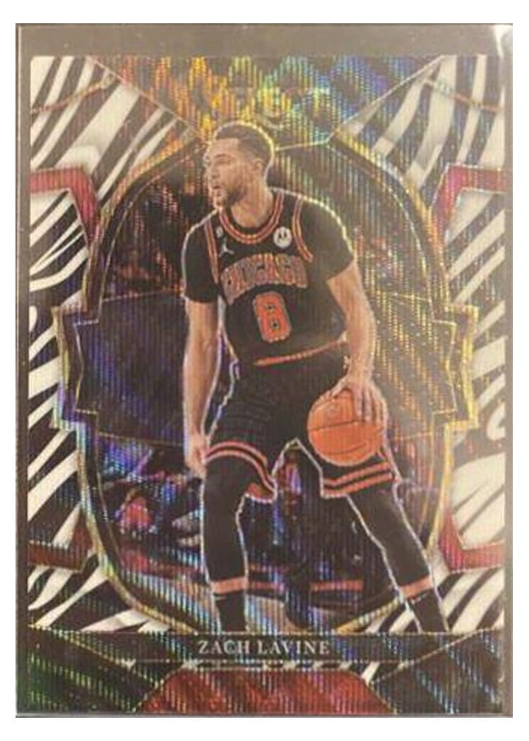 2022-23 Panini Select Base Set Zach LaVine #134 card