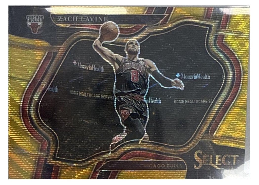 2022-23 Panini Select Base Set Zach LaVine #234 card