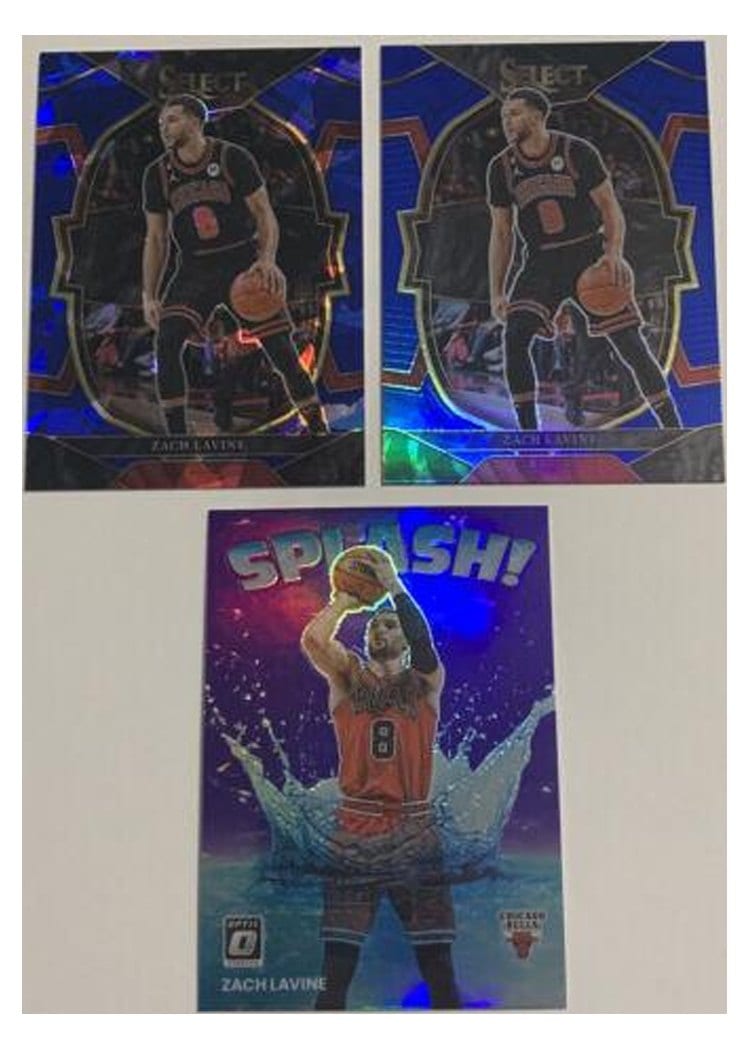 2022-23 Panini Select Base Set Zach LaVine #34 card