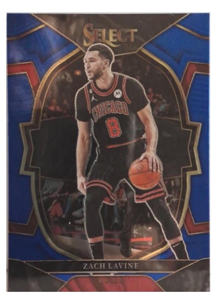 2022-23 Panini Select Base Set Zach LaVine #34 card