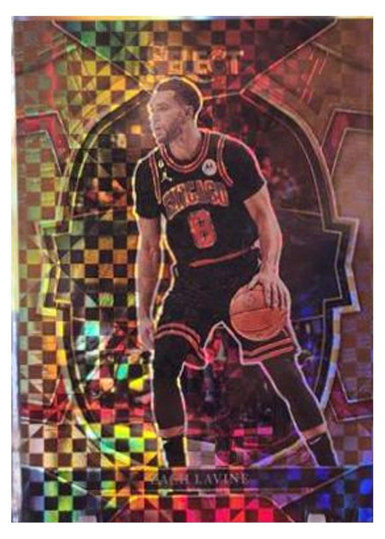 2022-23 Panini Select Base Set Zach LaVine #34 card