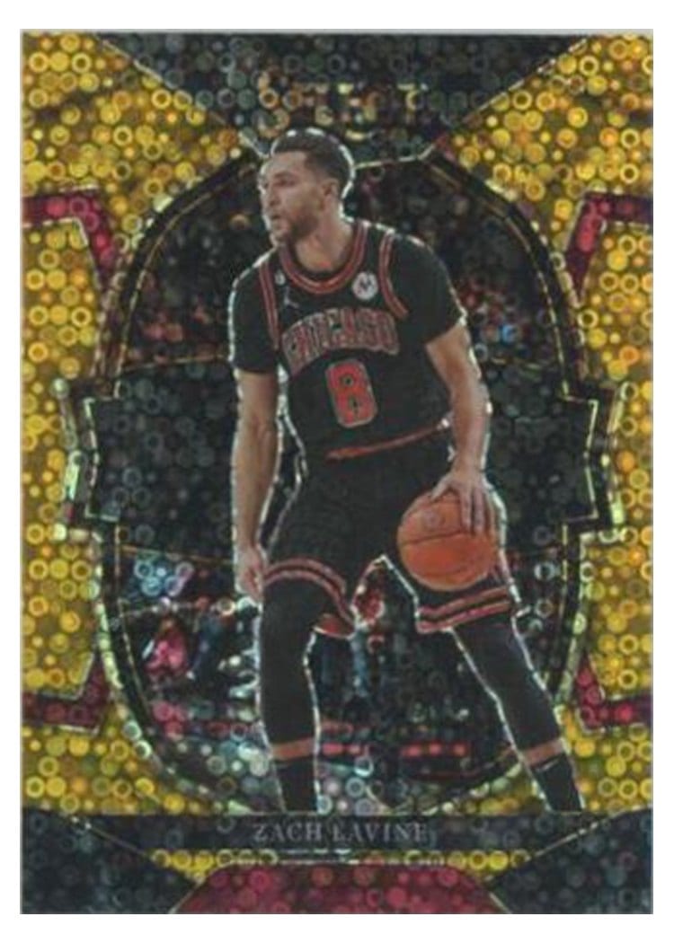 2022-23 Panini Select Base Set Zach LaVine #34 card