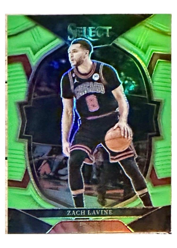2022-23 Panini Select Base Set Zach LaVine #34 card
