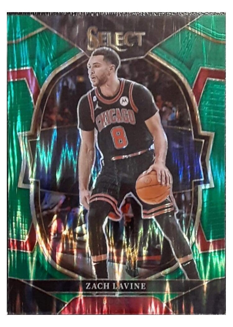 2022-23 Panini Select Base Set Zach LaVine #34 card