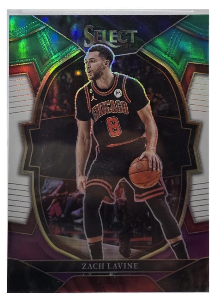 2022-23 Panini Select Base Set Zach LaVine #34 card