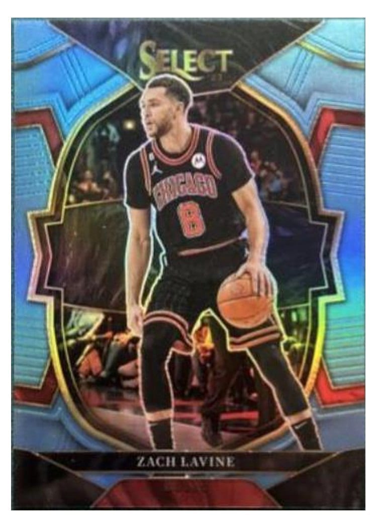 2022-23 Panini Select Base Set Zach LaVine #34 card