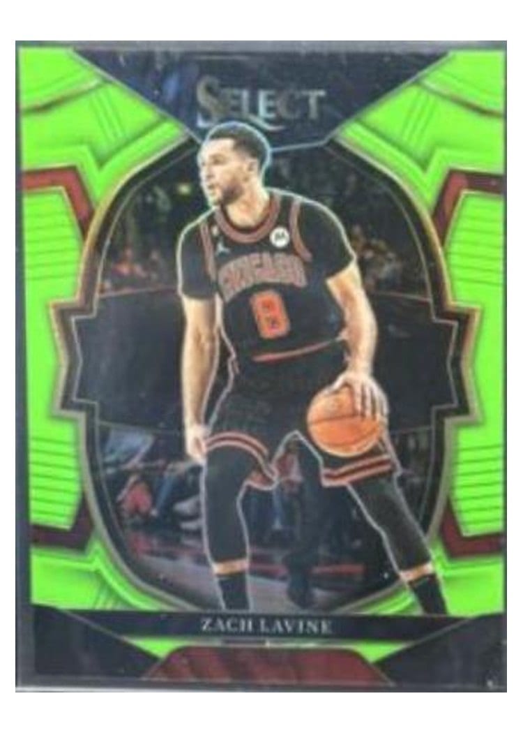 2022-23 Panini Select Base Set Zach LaVine #34 card