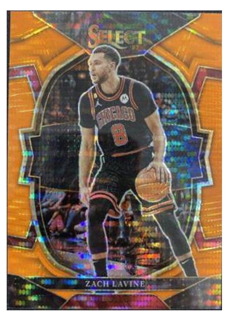 2022-23 Panini Select Base Set Zach LaVine #34 card