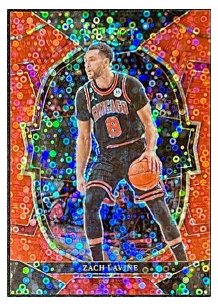 2022-23 Panini Select Base Set Zach LaVine #34 card