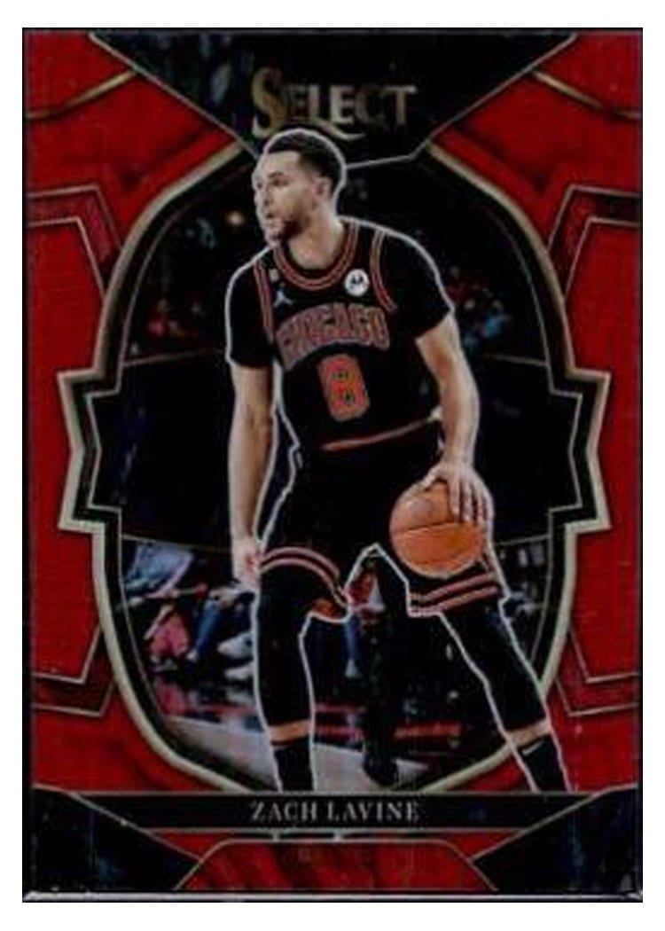 2022-23 Panini Select Base Set Zach LaVine #34 card