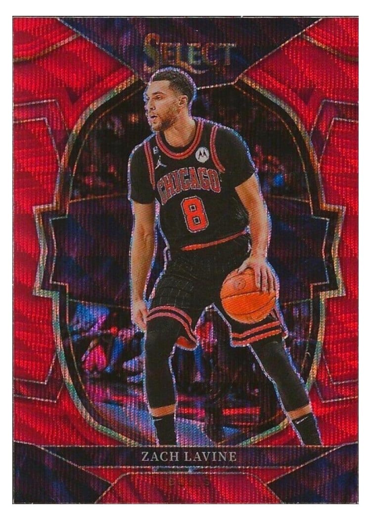 2022-23 Panini Select Base Set Zach LaVine #34 card