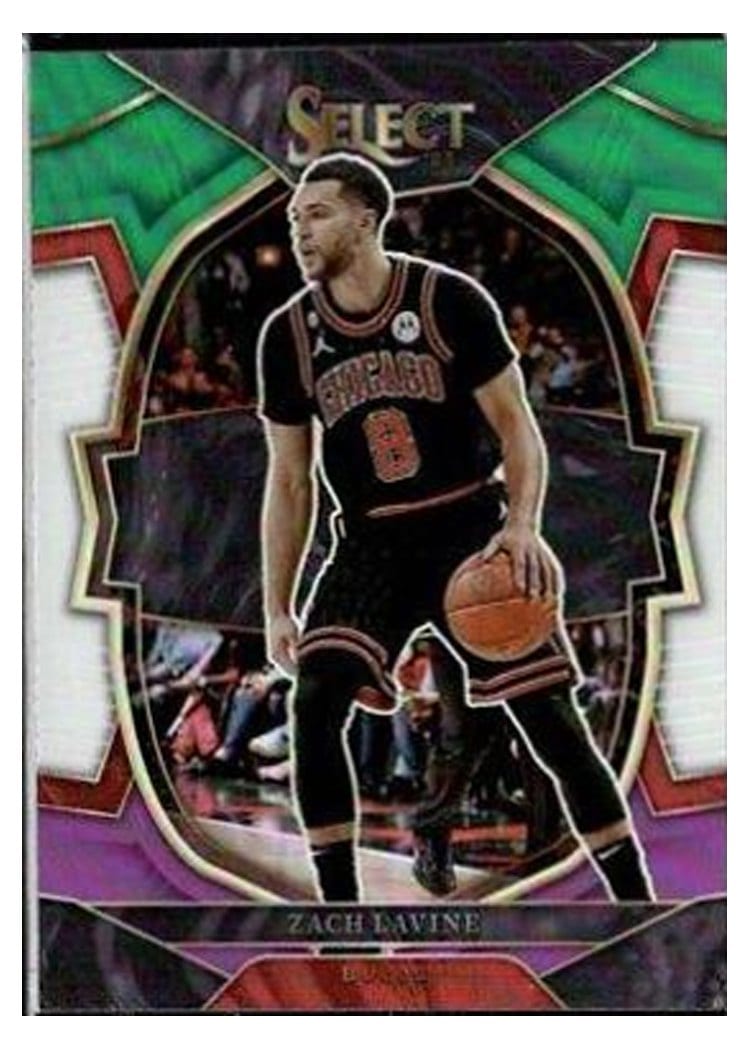 2022-23 Panini Select Base Set Zach LaVine #34 card