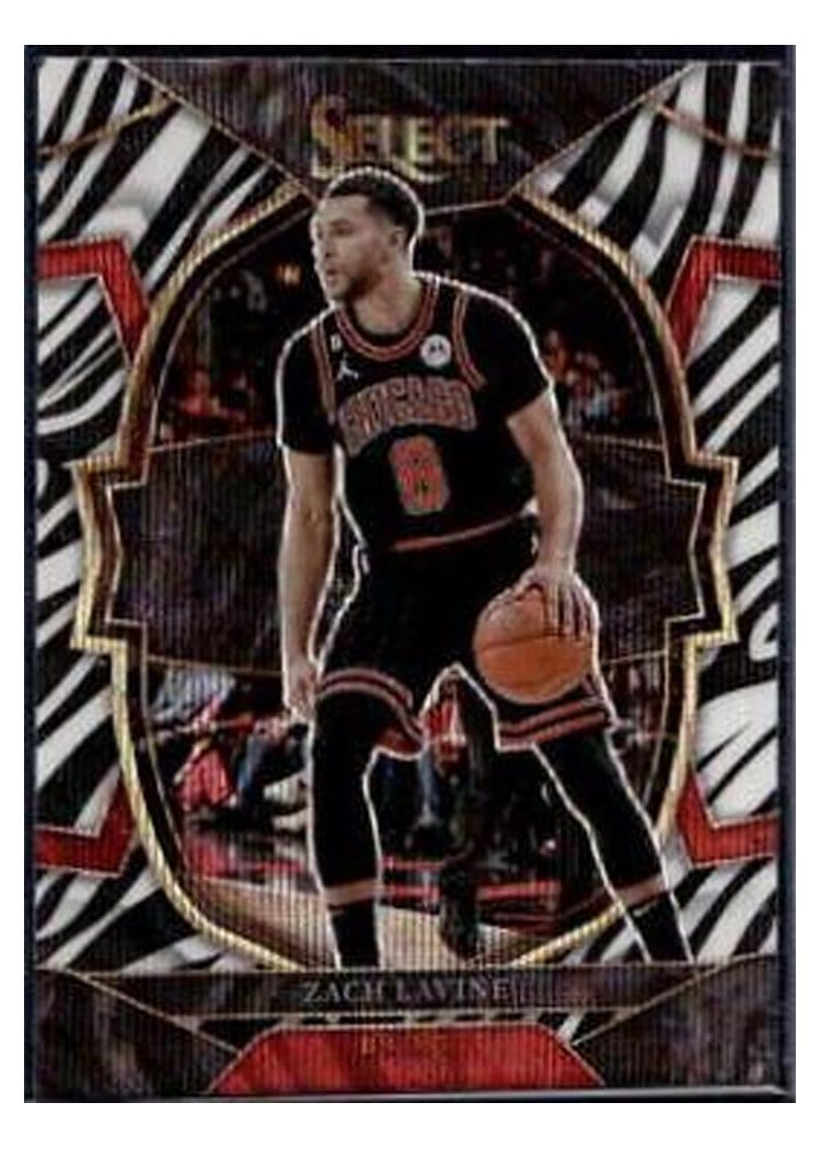 2022-23 Panini Select Base Set Zach LaVine #34 card