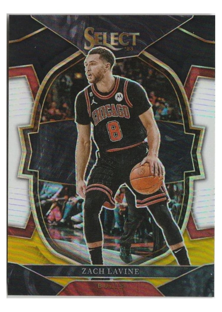 2022-23 Panini Select Base Set Zach LaVine #34 card