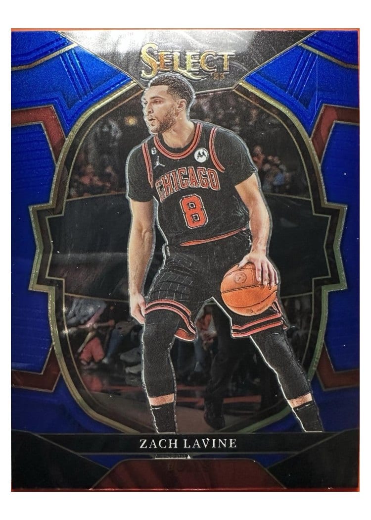 2022-23 Panini Select Base Set Zach LaVine #34 card