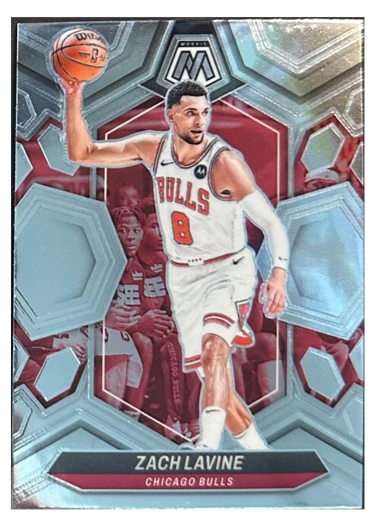 2023-24 Panini Mosaic Base Set Zach LaVine #100 card