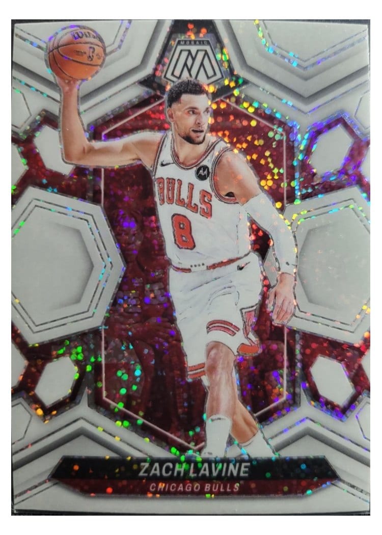 2023-24 Panini Mosaic Base Set Zach LaVine #100 card