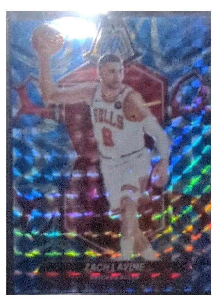 2023-24 Panini Mosaic Base Set Zach LaVine #100 card