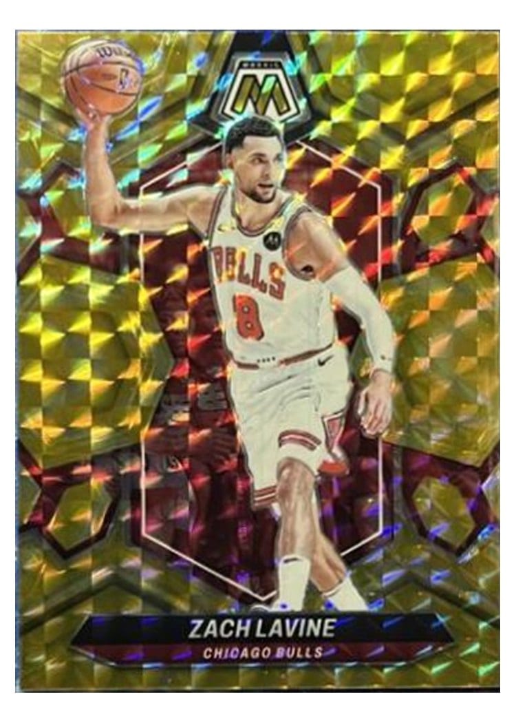 2023-24 Panini Mosaic Base Set Zach LaVine #100 card