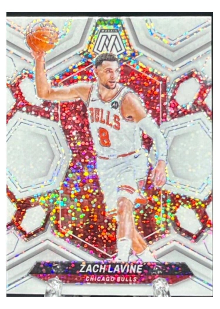 2023-24 Panini Mosaic Base Set Zach LaVine #100 card
