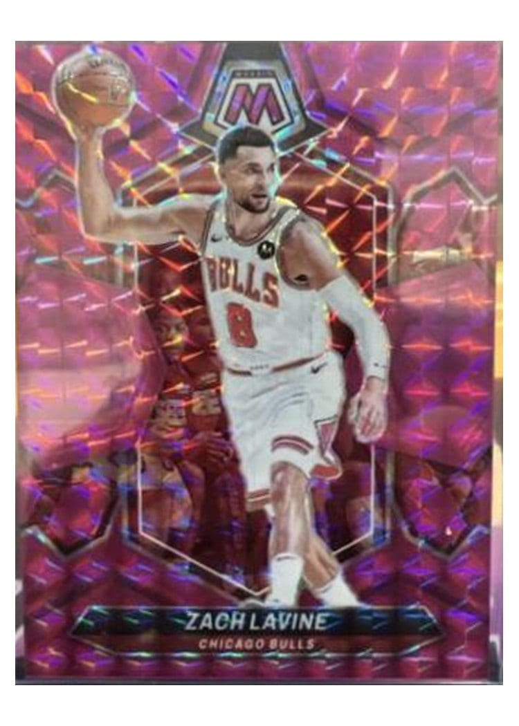 2023-24 Panini Mosaic Base Set Zach LaVine #100 card