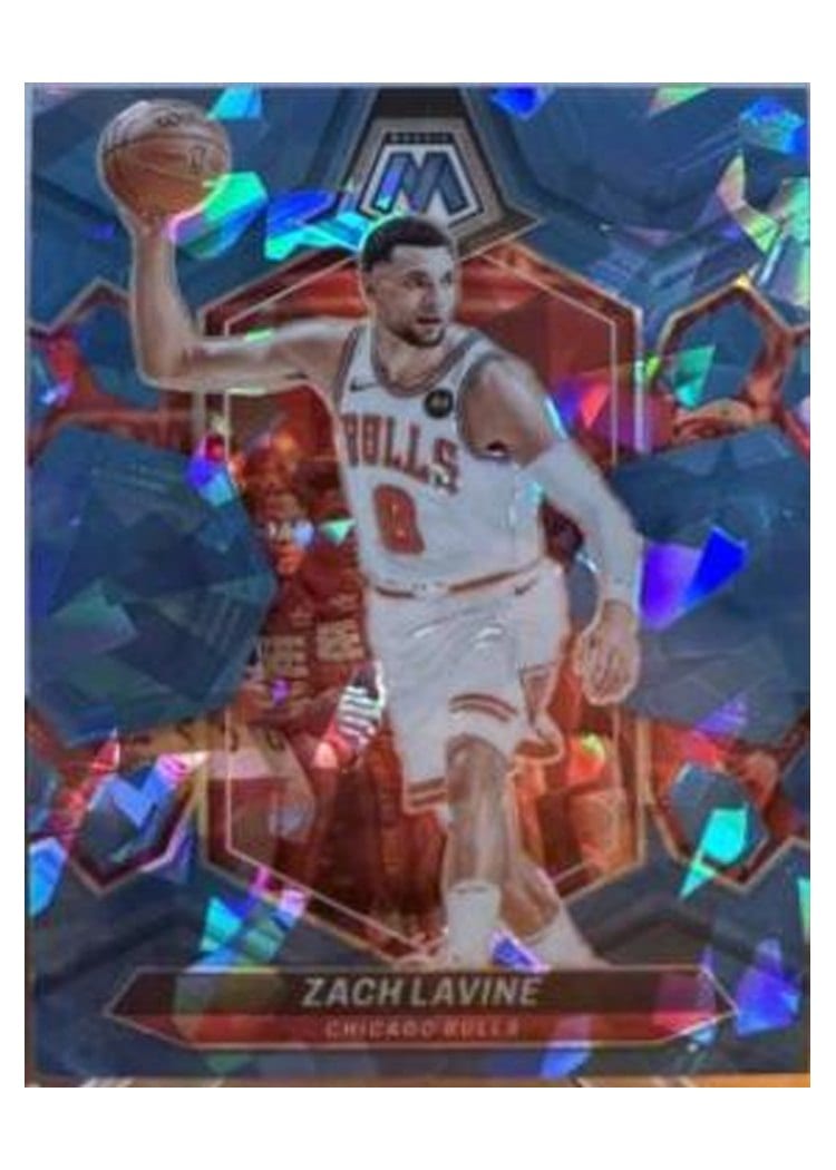 2023-24 Panini Mosaic Base Set Zach LaVine #100 card