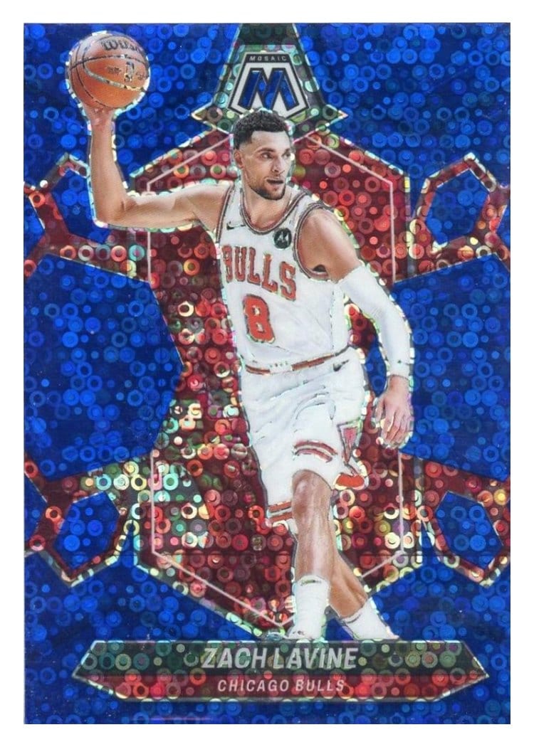 2023-24 Panini Mosaic Base Set Zach LaVine #100 card
