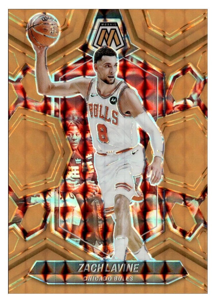 2023-24 Panini Mosaic Base Set Zach LaVine #100 card