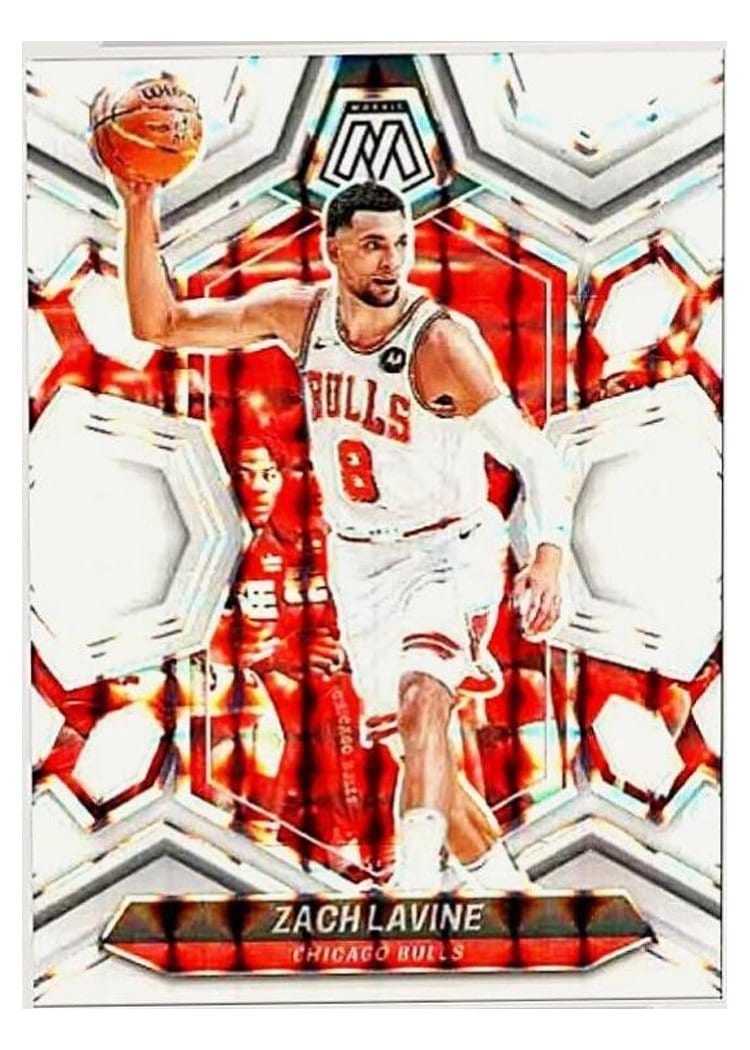 2023-24 Panini Mosaic Base Set Zach LaVine #100 card